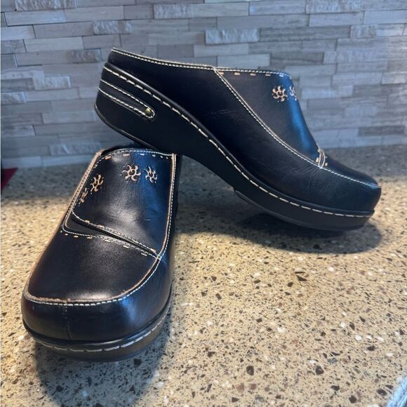 L’ARTISTE Chino Clogs Black EU 42 - Picture 1 of 5